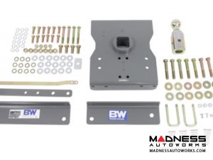 Ford F-250/ 350/ 450 Turnover Ball Gooseneck Trailer hitch w/ Custom Installation Kit by B&W - 2017